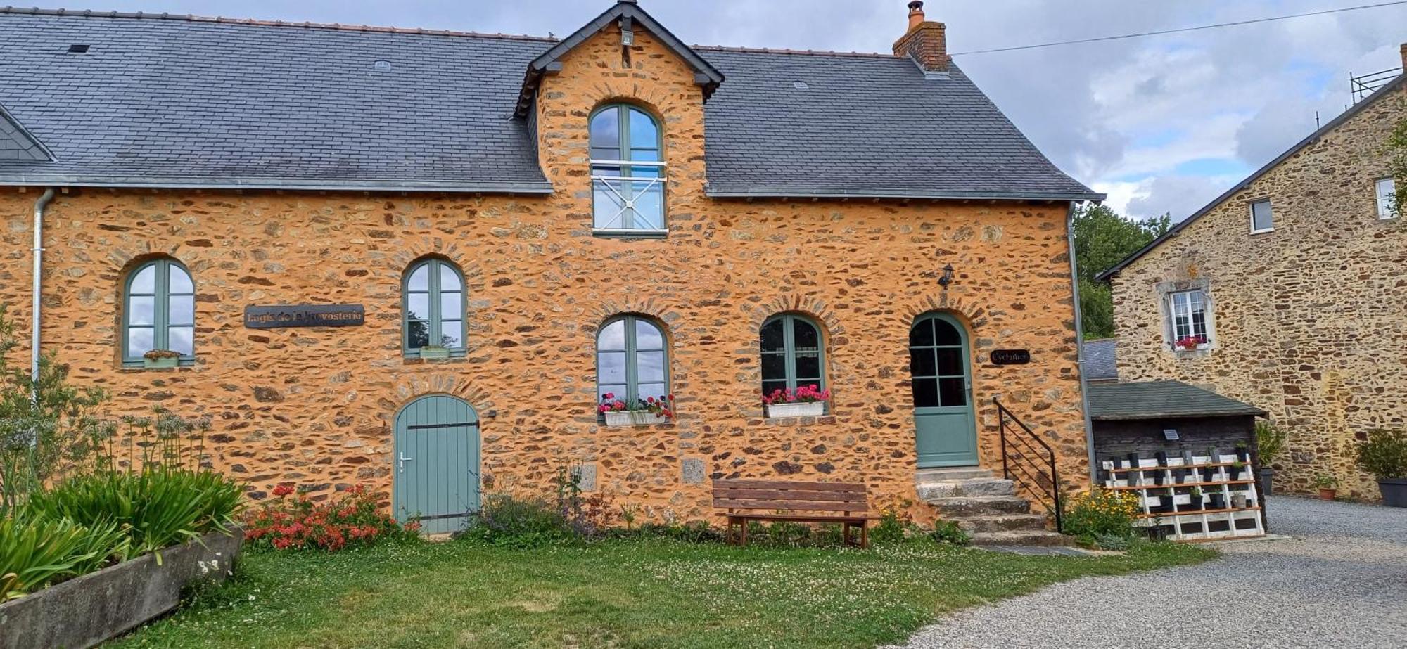 Logis De La Provosterie - Cyclamen Villa Ahuillé Dış mekan fotoğraf